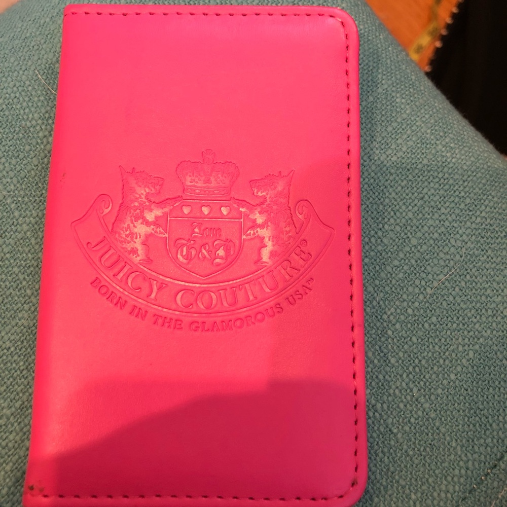 Juicy couture passport holder